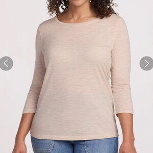 NEW WoolX 3/4 sleeve Jenny merino top